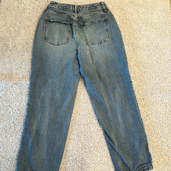 Women’s universal thread, curvy vintage straight leg jeans - Picture 4 of 5